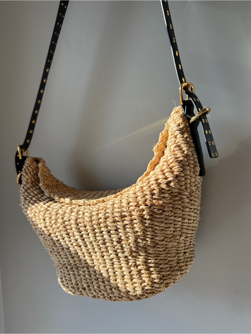 Madewell Straw Flap Bag